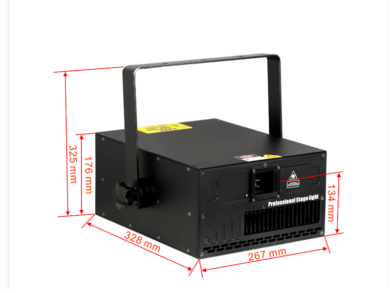10W/15W RGB アニメーション 40K レーザーステージライト DJ ディスコ FD-L10 用