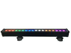 DMX512 RGBWAUV 建築スポットライト LED ウォールウォッシャーライトプロジェクト FD-AW1818