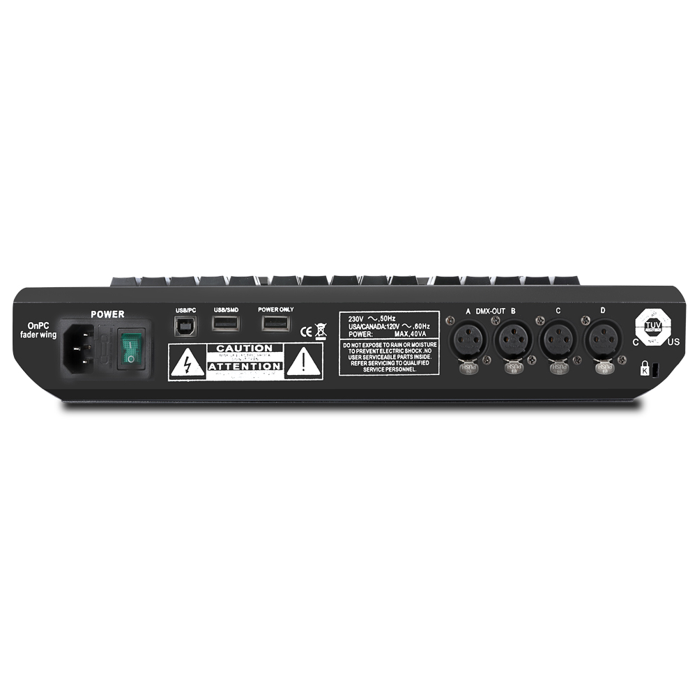 高品質ステージライトコントローラーウィング DMX512 イベント用 DJ 照明コンソール FD-K01